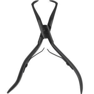 Professional Hair Extension <b>Beading</b> Tool Kit High-Quality Gold Pliers with <b>Needle</b> & Elegant Leather Pouch for Hair Styling - Product Image 3