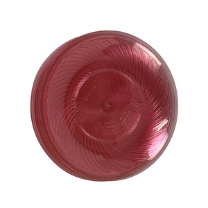Teal Plastic Round <b>Tray</b> PP Material Household Use 190mm Diameter Stackable Design - Product Image 3