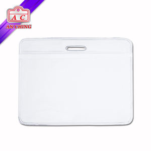 <b>Plastic</b> PVC Id Card Name Badge for Single Card - Product Image 6