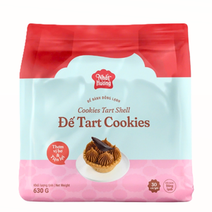 Coques de tartelettes vietnamiennes non cuites, desserts surgelés, 630g, HALAL, pour boulangeries OEM/ODM, vente en gros, livraison mondiale, les mieux notées - Product Image 1