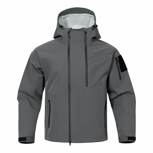 Sportswear Running Stand Collar Breathable Hooded Men Designer Canvas <b>Winter</b> Windbreaker Zip-Up Men's <b>Jackets</b> Heavyweight - Product Image 5