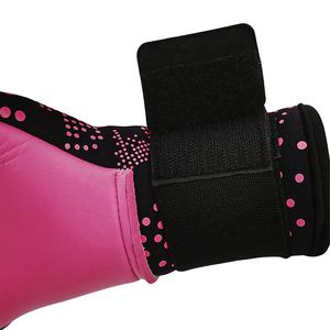 2026 Top Quality Customized Soccer <b>Goalkeeper</b> <b>Gloves</b> Front Palm German Latex Backhand Silicon Print Attached Strap Thumb Wrap - Product Image 5