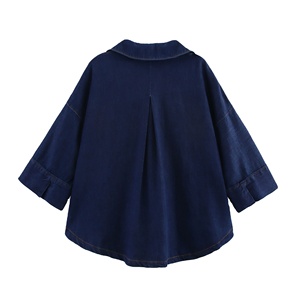 ชุดผ้ายีนส์สำหรับผู้หญิงชุดเสื้อผ้าแนวสตรีท2ชิ้นแนววินเทจ Y2K มีกระดุมด้านหน้าและกางเกงยีนส์เอวต่ำแบบปรับแต่งได้รุ่น2026 - Product Image 3