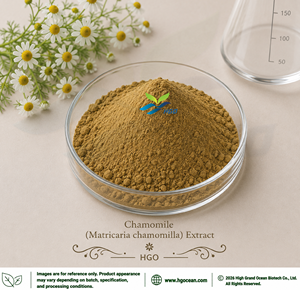 HGO Factory Direct Supply Chamomile Extract (Matricaria chamomilla L.) (Health food Grade) Ratio 4:1 5:1 10:1 20:1 100:1 200:1 - Product Image 1