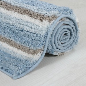 Tapis de bain en coton 100% tissé à la main par un fournisseur professionnel, de haute qualité, durable, réversible, design moderne pour la maison et l'hôtellerie - Product Image 3