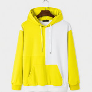 Custom Panel <b>Work</b> <b>Mens</b> Pullover <b>Hoodie</b> Relaxed Fit Fleece Sweatshirt Wholesale Streetwear Apparel Supplier USA EU UK B2B Wear - Product Image 1