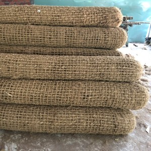 Rouleau de fibre de coco naturelle Vigifarm, brun, stabilisation du sol, contrôle de l'érosion, biodégradable, qualité supérieure - Product Image 4
