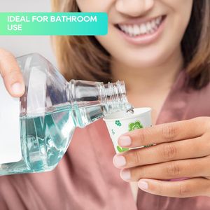 Set di 300 Bicchieri Monouso da 3oz, Bicchieri di Carta per Bagno, Collutorio, Bevande Fredde, Feste, Picnic, BBQ, Viaggi - Product Image 2