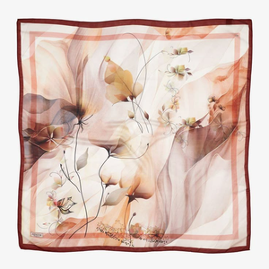 Wholesale Personalized Satin Printed <b>Scarf</b> Fabric for European Israel Island Brand Label Advertising Promotion Corporate Gifts - Product Image 3