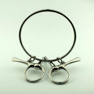 2026 Más vendidos: Bocados para caballo de tamaño personalizado, de alta calidad, con puntos de sujeción desplazados, ligeros, tipo snaffle, para caballo western - Product Image 5