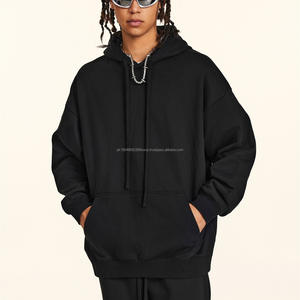 Sudaderas con capucha de algodón desgastado para hombre y mujer con logotipo personalizado en blanco de alta calidad Unisex - Product Image 5