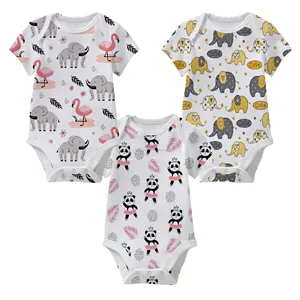 High on Demand Baby Clothes Summer Style Jumpsuit Baby Organic Cotton Rompers for Kids Daily Wear Use for Export