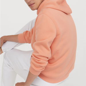 WX652615 Unisex <b>Hoodie</b> 100% Polyester Solid Eco-Friendly Plain Blank Wholesale Sweatshirt Custom Logo Spring Dyed Woven <b>Men</b> - Product Image 5