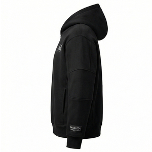 Sudadera con Capucha Unisex de Forro Polar Grueso, Bordada, para Invierno, Cálida, Informal, Colección Europa, Maluza Industries - Product Image 4
