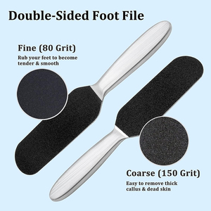 Lima para Pies de Acero Inoxidable de Grado Quirúrgico de 9.85 Pulgadas, para Uso en Salones de Belleza, Servicio OEM ODM - Product Image 2