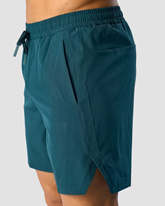 Pantalones Cortos Deportivos Elásticos en Cuatro Direcciones de Primera Calidad que Ofrecen un Rendimiento Atlético Excepcional para Pedidos al por Mayor con Logotipo Personalizado - Product Image 5