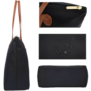 Sac fourre-tout en nylon pour femmes recyclé nouveau sac à main tendance du Vietnam bas quantité minimale de commande taille personnalisée de haute qualité Logo personnalisé - Product Image 2