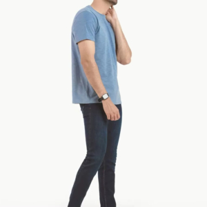 Chemise décontractée pour hommes, tissu léger et respirant, coupe confortable, manches courtes, style simple et uni, vêtements pour temps chaud - Product Image 4