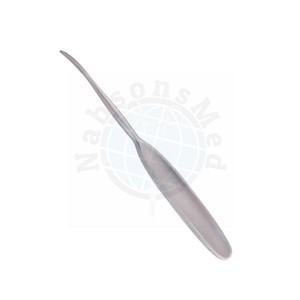 Elevador periostal NABSONS MED Cushing con extremo curvo personalizado, instrumento manual de acero inoxidable para cirugía ósea ortopédica, CE - Product Image 2