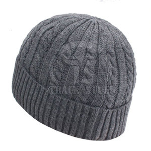 2026 New Design 100% <b>Wool</b> Breathable & Waterproof Winter <b>Beanie</b> Hats OEM Service Wholesale Custom Made with Custom Logo - Product Image 2