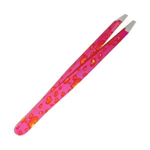 Pince à épiler biseautée pour sourcils, fabriquée au Pakistan, pour l'épilation, 2026, en acier inoxydable de haute qualité, double face, double action - Product Image 5