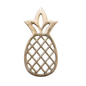 Salvamanteles Cuadrado de Aluminio Resistente al Calor con Diseño Decorativo de Hojas Recortadas para Ollas Calientes en la Cocina y Protección de la Mesa de Comedor - Product Image 2
