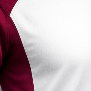 Unisex Rugby Jersey Set Player Name White Maroon Black Short Sleeve V-Neck Moisture Wicking Polyester <b>Athletic</b> Fit All Seasons - Product Image 5