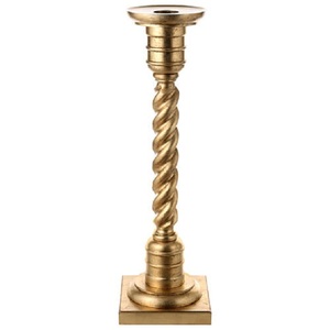Awesome Metallic Candlestick Gold Finished Vintage Multi-Tiered <b>Crystal</b> Candelabra Premium Church & Wedding Pillar <b>Stand</b> Jar - Product Image 1