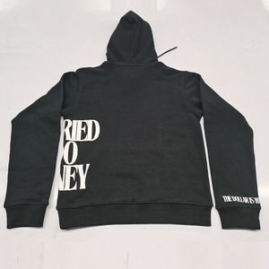 Sudadera con Capucha de Alta Calidad, Personalizada, de Algodón y Felpa, para Hombre, de Manga Larga, Lisa, Holgada, con Logotipo Estampado - Product Image 2