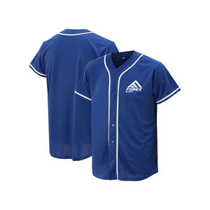 เสื้อเบสบอลแบบใหม่ พิมพ์ชื่อได้ตามต้องการ ผ้าโพลีเอสเตอร์ 100% ราคาดีที่สุด - Product Image 1