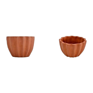 Jardinière artisanale légère en terre cuite, design Art Déco moderne et rustique, écologique, pour extérieur, idéale pour la retraite, Diwali et la décoration intérieure - Product Image 1