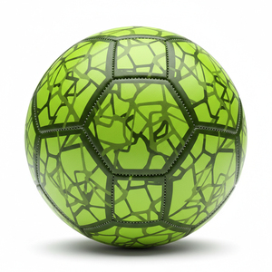 โรงงานขายส่งลูกฟุตบอล PVC คลาสสิก ระบายอากาศได้ดี รับทำโลโก้ ฟุตบอลฝึกซ้อม คุณภาพสูง เย็บมือ เป็นมิตรกับสิ่งแวดล้อม ราคาประหยัด - Product Image 1