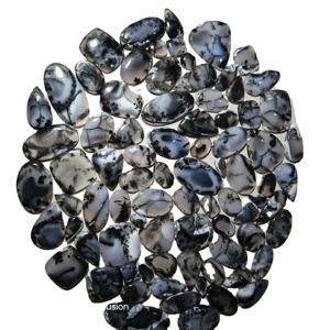 Cabujón de Cuarzo Ágata Dendrítica Natural Certificada de Alta Calidad, Piedras Preciosas Sueltas de Corte Ovalado, Formas Mixtas de 20-45 mm, Precio al por Mayor - Product Image 5