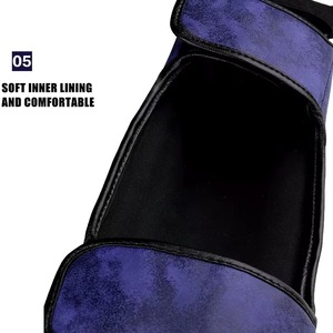 Espinilleras de PU para adultos, color negro, dorado y blanco, cierre de gancho y bucle, equipo de protección ligero para deportes en todas las estaciones - Product Image 5