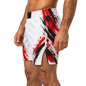 Pantalones Cortos Deportivos de Entrenamiento para Hombre, Ropa de Lucha Atlética, Ligeros, Transpirables, con Cintura Flexible - Product Image 4