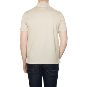 Chemises décontractées slim fit en toile respirante pour hommes, manches courtes, personnalisables avec logo par sublimation, collection été 2025-26, prix abordable - Product Image 3