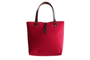 Canvas Tote <b>Bag</b> <b>Medium</b> <b>Size</b> Black and Brown Color Zipper Closure Hand Length Handle Daily Use Shopping <b>Bag</b> - Product Image 3