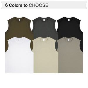 Camiseta sin mangas para entrenamiento de gimnasio para hombre, chaleco deportivo sin mangas transpirable de secado rápido para culturismo - Product Image 6