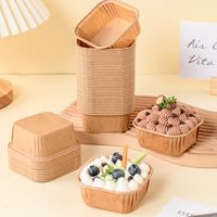 Moules à cupcakes jetables personnalisés en papier, moules à muffins pour gâteaux, desserts, boulangerie et services alimentaires