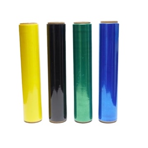 Surface brillante de film de rouleau de PE d'étirement antistatique doux avec la caractéristique étanche à l'humidité pour l'emballage et l'emballage chimiques - Product Image 1