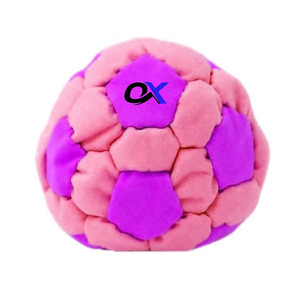 ลูกบอลแฮคกี้แซคหนังกลับแบบกำหนดเองจาก Oxva Industries น้ำหนักเบา เป็นมิตรกับสิ่งแวดล้อม นุ่ม สำหรับเล่นฟุตแบ็กแบบฟรีสไตล์ - Product Image 2