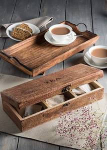 Caja de Almacenamiento de Especias de Madera de Teca Rústica Hecha a Mano de la Mejor Calidad con Contenedor Resistente a la Humedad para Especias, Hierbas y Bolsitas de Té - Product Image 5