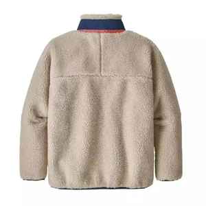 Hoodie Polaire Zippé Personnalisé de Qualité Supérieure, Couverture Sherpa Épaisse et Chaude, Couleur Unie, Hiver, Numérique, Surdimensionné, Écologique - Product Image 2