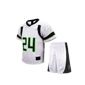Uniforme de lacrosse professionnel en polyester 100 % de haute qualité, grande taille, short, vêtements de sport antibactériens, motif imprimé, vente en gros - Product Image 1