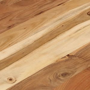 Tavolino da Caffè in Legno di Acacia Marrone Resistente di Media Durata - Product Image 4