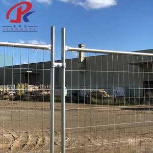 Hoogwaardige Gegalvaniseerde Roestvrije Metalen Poten Tijdelijke Omheining Australische Draagbare Hondenrennen Met Watergewichten Tijdelijke Omheining - Product Image 2
