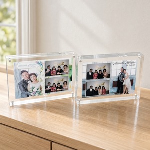 Nuevo Marco de Fotos Magnético Acrílico 5R, Personalizable en Tamaño y Color, Plástico Duradero para Fotos Cuadradas/Redondas, Regalos para el Hogar y la Oficina - Product Image 5