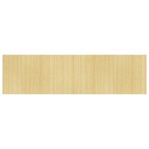 Paravent de séparation de pièce en bambou naturel avec lumière, largeur 236,2 pouces, hauteur 65 pouces - Product Image 3
