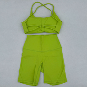 Soutien-gorge de sport respirant extensible dans quatre directions pour filles, en maille, avec impression numérique personnalisée, maintien moyen, séchage rapide, idéal pour la gym, l'entraînement, le yoga et le fitness - Product Image 3