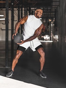 Athletic Men's Casual Drawstring Quick Dry <b>Cargo</b> Running <b>Shorts</b> <b>Lightweight</b> Breathable Gym Workout Training Elastic Mid Waist - Product Image 5